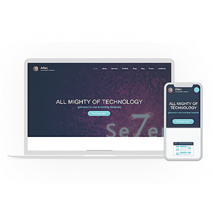 【单页模板】html5-css3扁平化商务网站响应式模板html模板下载